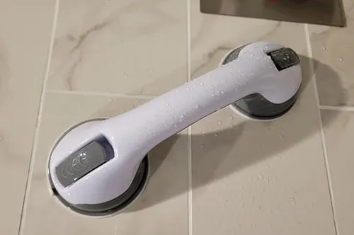 Customer bathroom handrail review